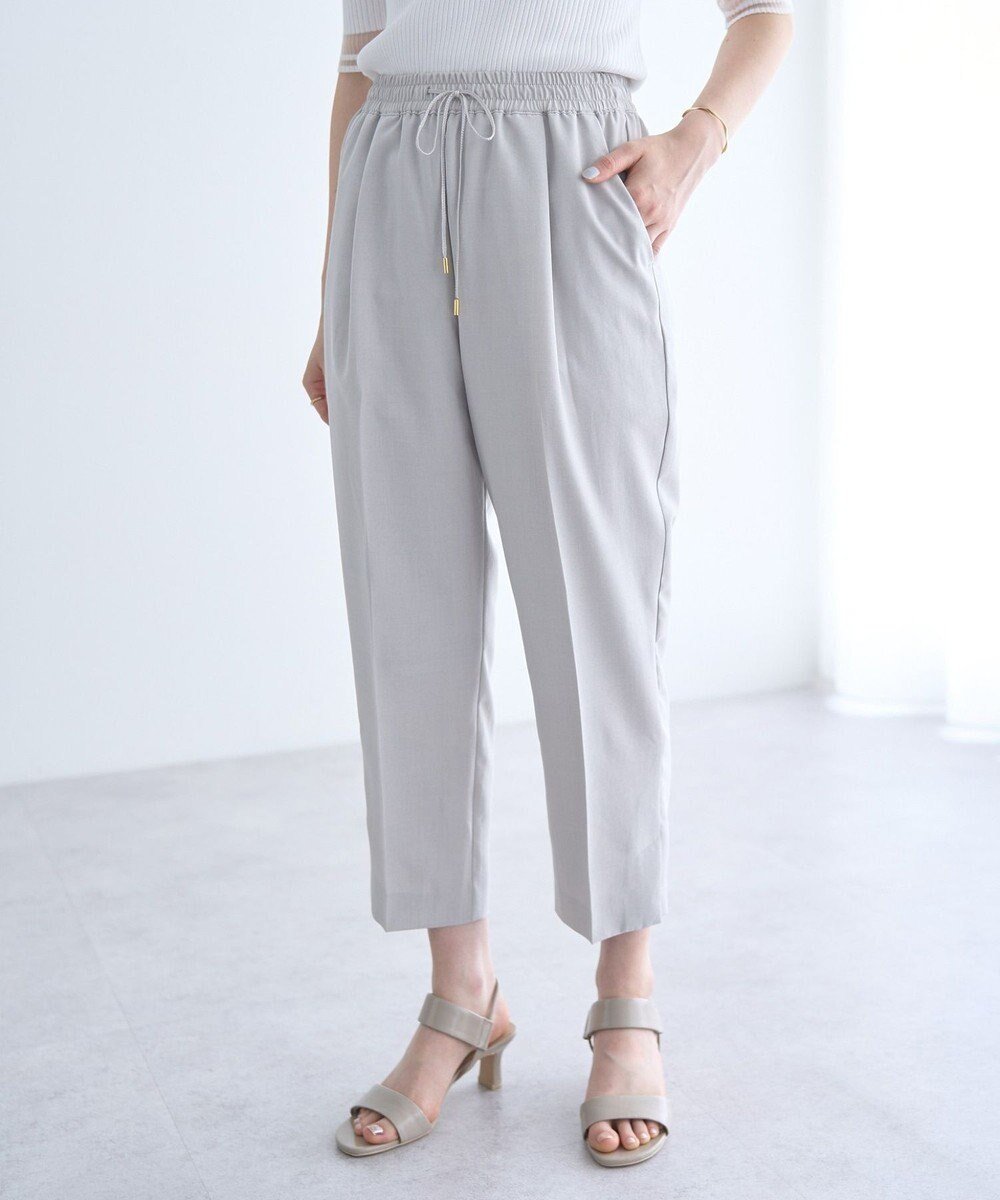 【イェッカ ヴェッカ/YECCA VECCA】のサラサライージーテーパードパンツ 人気、トレンドファッション・服の通販 founy(ファニー) 　ファッション　Fashion　レディースファッション　WOMEN　パンツ　Pants　おすすめ　Recommend　ポケット　Pocket　夏　Summer　春　Spring　S/S・春夏　Ss・Spring/Summer　 other-1|ID: prp329100004514211 ipo3291000000031893704