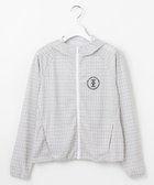 【23区 ゴルフ/NIJYUSANKU GOLF】の【辻梨恵プロ着用】UV-A波をブロックする『サンベール』 モノグラムUVパーカー UVカット 紫外線対策 吸水速乾 ライトグレー系5|ID: prp329100004514224 ipo3291000000031893773