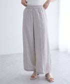 【イェッカ ヴェッカ/YECCA VECCA】のサラサライージーワイドパンツ Light Gray|ID: prp329100004514228 ipo3291000000031893788