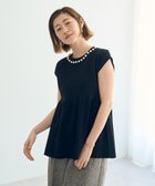 【イェッカ ヴェッカ/YECCA VECCA】のパールペプラムニット Black|ID: prp329100004514235 ipo3291000000031893824