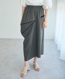 【イェッカ ヴェッカ/YECCA VECCA】のZIPデザインアシメスカート 人気、トレンドファッション・服の通販 founy(ファニー) ファッション Fashion レディースファッション Ladies' Fashion Online スカート Skirt シンプル Simple ストレッチ Stretch ポケット Pocket 夏 Summer 春 Spring S/S・春夏 Ss・Spring/Summer |ID:prp329100004514258