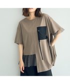【イェッカ ヴェッカ/YECCA VECCA】のポケットアシメデザインTee Khaki|ID: prp329100004514260 ipo3291000000033499867