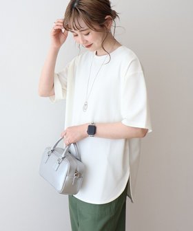 【アメリカンホリック/AMERICAN HOLIC】 ジョーゼットラウンドヘムトップス人気、トレンドファッション・服の通販 founy(ファニー) ファッション Fashion レディースファッション WOMEN トップス・カットソー Tops/Tshirt シャツ/ブラウス Shirts/Blouses ロング / Tシャツ T-Shirts カットソー Cut and Sewn NEW・新作・新着・新入荷 New Arrivals なめらか Smooth カットソー Cut And Sew ジョーゼット Georgette トレンド Trend ベーシック Basic ポケット Pocket 夏 Summer 春 Spring S/S・春夏 Ss・Spring/Summer |ID:prp329100004514283