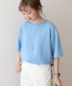【アメリカンホリック/AMERICAN HOLIC】のジョーゼットラウンドヘムトップス 人気、トレンドファッション・服の通販 founy(ファニー) ファッション Fashion レディースファッション WOMEN トップス・カットソー Tops/Tshirt シャツ/ブラウス Shirts/Blouses ロング / Tシャツ T-Shirts カットソー Cut and Sewn NEW・新作・新着・新入荷 New Arrivals なめらか Smooth カットソー Cut And Sew ジョーゼット Georgette トレンド Trend ベーシック Basic ポケット Pocket 夏 Summer 春 Spring S/S・春夏 Ss・Spring/Summer thumbnail Light Blue|ID: prp329100004514283 ipo3291000000031894065