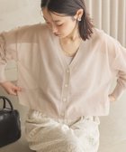 【アメリカンホリック/AMERICAN HOLIC】のウォッシャブルショート丈シアーカーディガン 人気、トレンドファッション・服の通販 founy(ファニー) ファッション Fashion レディースファッション Fashion for Women トップス・カットソー Cut & Sew Tops カーディガン・羽織り Layered Style Cardigans カーディガン Cardigan, Knitwear ショート Short, Short Length トレンド Trend, Trending Now ポケット Pocket, Pocket Detail 夏 Summer 春 Spring S/S・春夏 SS, Spring/Summer, Warm Season 楽ちん Easy Fit, Comfortable thumbnail Light Beige|ID: prp329100004514287 ipo3291000000033643220