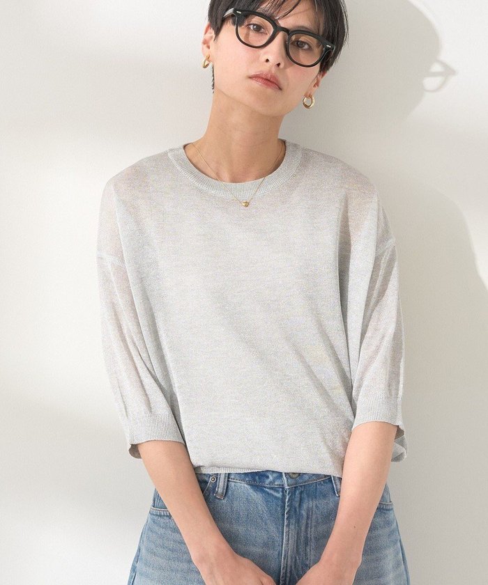 【アメリカンホリック/AMERICAN HOLIC】のラメシアーニット インテリア・キッズ・メンズ・レディースファッション・服の通販 founy(ファニー) https://founy.com/ ファッション Fashion レディースファッション WOMEN トップス・カットソー Tops/Tshirt ニット Knit Tops セーター Sweater フォルム Form ボトム Bottom ポケット Pocket ワイド Wide 夏 Summer 春 Spring S/S・春夏 Ss・Spring/Summer |ID: prp329100004514289 ipo3291000000031894101