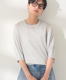 【アメリカンホリック/AMERICAN HOLIC】 ラメシアーニット人気、トレンドファッション・服の通販 founy(ファニー) ファッション Fashion レディースファッション WOMEN トップス・カットソー Tops/Tshirt ニット Knit Tops NEW・新作・新着・新入荷 New Arrivals セーター Sweater フォルム Form ボトム Bottom ポケット Pocket ワイド Wide 夏 Summer 春 Spring S/S・春夏 Ss・Spring/Summer |ID:prp329100004514289