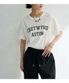 【グリーンパークス/Green Parks】の汗染み防止カレッジロゴボックスTシャツ Off White|ID: prp329100004514292 ipo3291000000032312368