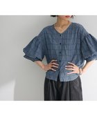 【グリーンパークス/Green Parks】の前後2way袖バルーンギンガムチェックブラウス Blue|ID: prp329100004514318 ipo3291000000032738983