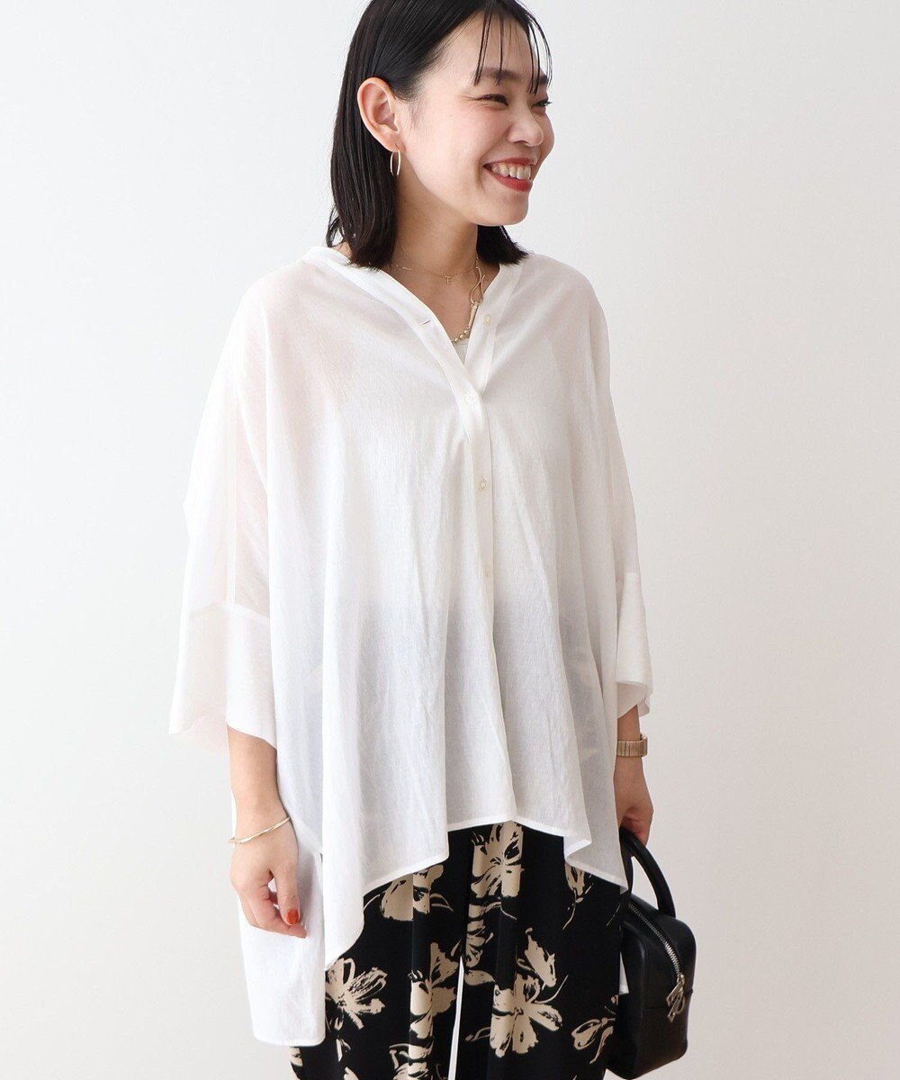 【アメリカンホリック/AMERICAN HOLIC】の接触冷感Vネックシアー半袖BIGシャツ 人気、トレンドファッション・服の通販 founy(ファニー) 　ファッション　Fashion　レディースファッション　WOMEN　トップス・カットソー　Tops/Tshirt　シャツ/ブラウス　Shirts/Blouses　Vネック　V-Neck　ボックス　Box　ポケット　Pocket　半袖　Short Sleeve　夏　Summer　春　Spring　S/S・春夏　Ss・Spring/Summer　 other-1|ID: prp329100004514326 ipo3291000000031894307