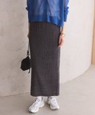 【アメリカンホリック/AMERICAN HOLIC】のシャーリングタイトスカート Charcoal Gray|ID: prp329100004514330 ipo3291000000032578707