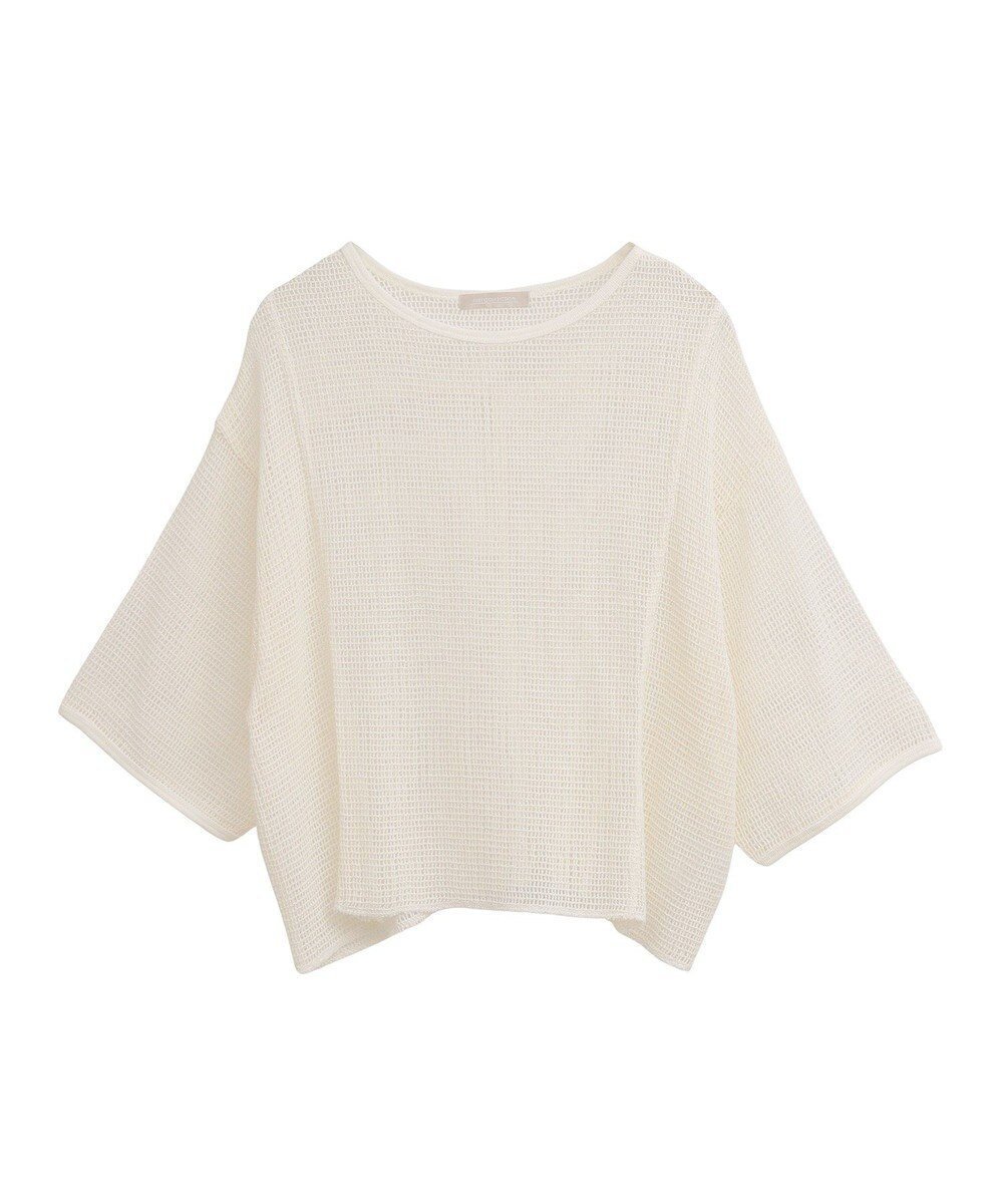 【グリーンパークス/Green Parks】の七分袖コットンメッシュラグラントップス 人気、トレンドファッション・服の通販 founy(ファニー) 　ファッション　Fashion　レディースファッション　WOMEN　トップス・カットソー　Tops/Tshirt　シャツ/ブラウス　Shirts/Blouses　ロング / Tシャツ　T-Shirts　カットソー　Cut and Sewn　おすすめ　Recommend　インナー　Inner　カットソー　Cut And Sew　トレンド　Trend　ポケット　Pocket　メッシュ　Mesh　リゾート　Resort　夏　Summer　春　Spring　S/S・春夏　Ss・Spring/Summer　 other-1|ID: prp329100004514341 ipo3291000000031894428