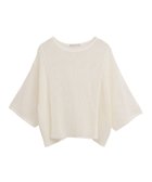 【グリーンパークス/Green Parks】の七分袖コットンメッシュラグラントップス 人気、トレンドファッション・服の通販 founy(ファニー) ファッション Fashion レディースファッション WOMEN トップス・カットソー Tops/Tshirt シャツ/ブラウス Shirts/Blouses ロング / Tシャツ T-Shirts カットソー Cut and Sewn おすすめ Recommend インナー Inner カットソー Cut And Sew トレンド Trend ポケット Pocket メッシュ Mesh リゾート Resort 夏 Summer 春 Spring S/S・春夏 Ss・Spring/Summer thumbnail Off White|ID: prp329100004514341 ipo3291000000031894429
