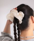 【グリーンパークス/Green Parks】の・HALF TIME 大粒パール付きヘアシュシュ Beige|ID: prp329100004514351 ipo3291000000031894463