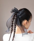 【グリーンパークス/Green Parks】の・HALF TIME ビッグリボンバレッタ Black|ID: prp329100004514354 ipo3291000000031894476