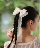 【グリーンパークス/Green Parks】の・HALF TIME ビッグリボンバレッタ Beige|ID: prp329100004514354 ipo3291000000032739031