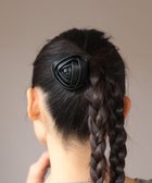 【グリーンパークス/Green Parks】の・HALF TIME フラワーヘアゴム Black|ID: prp329100004514356 ipo3291000000031894489
