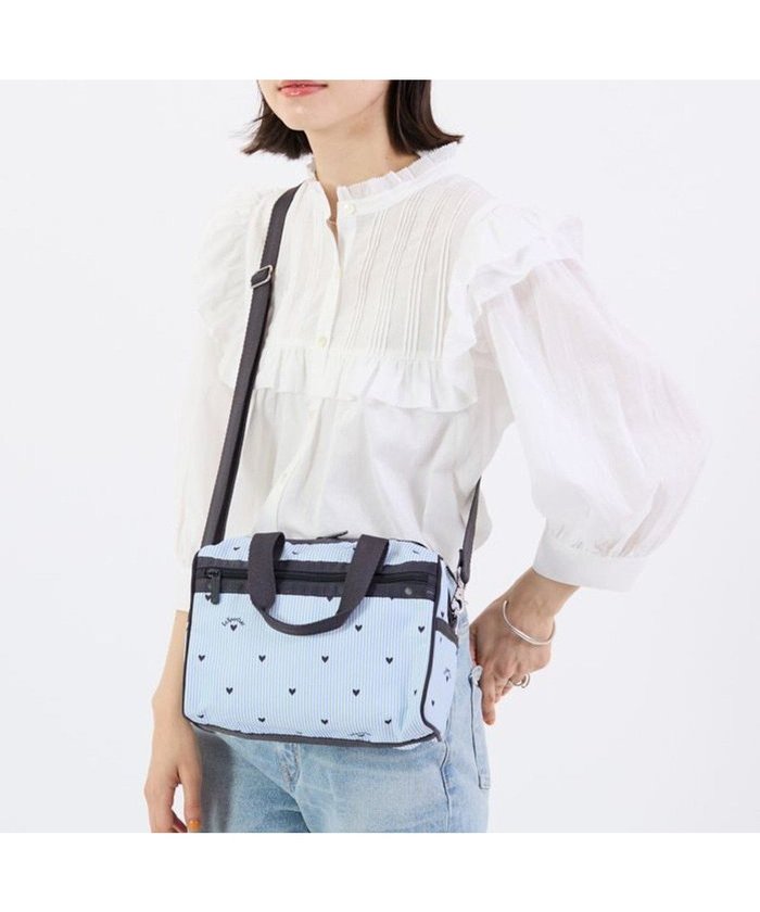 【レスポートサック/LeSportsac】のEVERYDAY SM SATCHEL/フレッシュブラックハーツ インテリア・キッズ・メンズ・レディースファッション・服の通販 founy(ファニー) https://founy.com/ ファッション Fashion レディースファッション Fashion for Women おすすめ Recommended / Our Picks アウトドア Outdoor Clothing コンパクト Compact, Small Size ストライプ Stripe, Striped Pattern プリント Print, Printed Pattern ボストンバッグ Boston Bag, Retro Bag ポケット Pocket, Pocket Detail 旅行 Travel 財布 Wallet, Purse |ID: prp329100004514401 ipo3291000000032738577