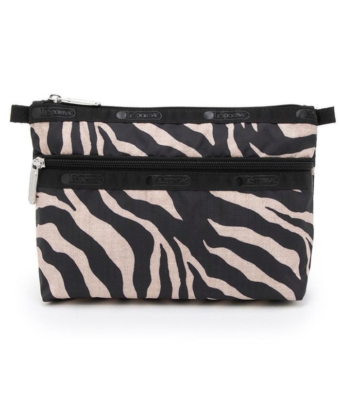 【レスポートサック/LeSportsac】のCOSMETIC CLUTCH/ラフィアゼブラ インテリア・キッズ・メンズ・レディースファッション・服の通販 founy(ファニー) https://founy.com/ ファッション Fashion レディースファッション Fashion for Women バッグ Bags ミニ財布・二つ折り財布 Wallets & Card Cases ポーチ&ミニバッグ Pouches & Mini Bags おすすめ Recommended / Our Picks クラシカル Classical, Vintage-Inspired ジップ Zip, Zipper ポケット Pocket, Pocket Detail ポーチ Pouch, Small Case 旅行 Travel 財布 Wallet, Purse |ID: prp329100004514422 ipo3291000000032738664