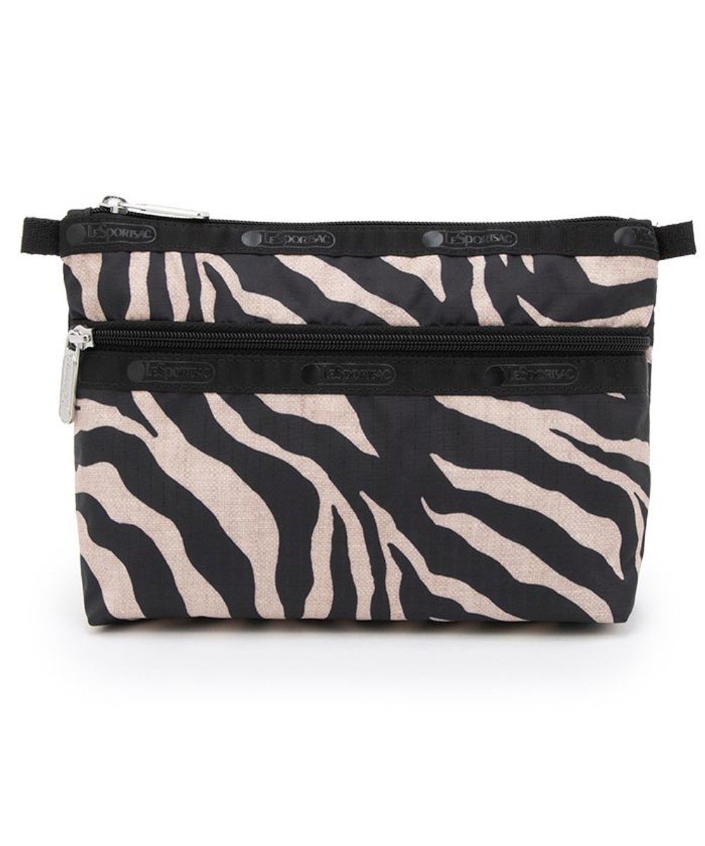 【レスポートサック/LeSportsac】のCOSMETIC CLUTCH/ラフィアゼブラ インテリア・キッズ・メンズ・レディースファッション・服の通販 founy(ファニー) 　ファッション　Fashion　レディースファッション　Fashion for Women　バッグ　Bags　ミニ財布・二つ折り財布　Wallets & Card Cases　ポーチ&ミニバッグ　Pouches & Mini Bags　おすすめ　Recommended / Our Picks　クラシカル　Classical, Vintage-Inspired　ジップ　Zip, Zipper　ポケット　Pocket, Pocket Detail　ポーチ　Pouch, Small Case　旅行　Travel　財布　Wallet, Purse　ラフィアゼブラ|ID: prp329100004514422 ipo3291000000032738667