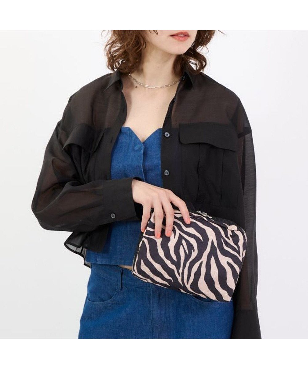 【レスポートサック/LeSportsac】のEXTRA LARGE RECTANGULAR COSMETIC/ラフィアゼブラ 人気、トレンドファッション・服の通販 founy(ファニー) 　ファッション　Fashion　レディースファッション　WOMEN　財布　Wallets　ポーチ　Pouches　おすすめ　Recommend　クラシカル　Classical　ダブル　Double　ポケット　Pocket　ポーチ　Pouch　手帳　Pocket Book　旅行　Travel　財布　Wallet　 other-1|ID: prp329100004514428 ipo3291000000032077298