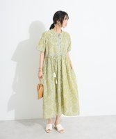 【クラフトスタンダードブティック/CRAFT STANDARD BOUTIQUE】のインド綿アラベスク柄ワンピース 人気、トレンドファッション・服の通販 founy(ファニー) ファッション Fashion レディースファッション WOMEN ワンピース Dress アンティーク Antique インド India オリエンタル Oriental 春 Spring クラシカル Classical タッセル Tassel ポケット Pocket メタル Metal リゾート Resort リボン Ribbon S/S・春夏 Ss・Spring/Summer NEW・新作・新着・新入荷 New Arrivals 夏 Summer 2025年 2025 2025春夏・S/S Ss,Spring/Summer,2025 |ID:prp329100004514440