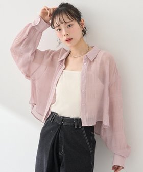 【アースミュージックアンドエコロジー/earth music&ecology】 マジョリカプリーツショートシャツ人気、トレンドファッション・服の通販 founy(ファニー) ファッション Fashion レディースファッション WOMEN トップス・カットソー Tops/Tshirt シャツ/ブラウス Shirts/Blouses NEW・新作・新着・新入荷 New Arrivals おすすめ Recommend クロップド Cropped プリーツ Pleats ベーシック Basic ポケット Pocket 夏 Summer 春 Spring S/S・春夏 Ss・Spring/Summer |ID:prp329100004514448