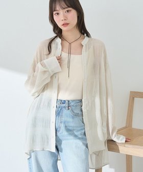 【アースミュージックアンドエコロジー/earth music&ecology】のマジョリカプリーツレギュラーシャツ 人気、トレンドファッション・服の通販 founy(ファニー) ファッション Fashion レディースファッション Fashion for Women トップス・カットソー Cut & Sew Tops シャツ・ブラウス・オフィスカジュアル Elegant Blouses & Button-Ups おすすめ Recommended / Our Picks インナー Innerwear プリーツ Pleats, Pleated ポケット Pocket, Pocket Detail 夏 Summer 春 Spring S/S・春夏 SS, Spring/Summer, Warm Season |ID:prp329100004514452