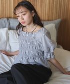 【アースミュージックアンドエコロジー/earth music&ecology】のフラワー刺繍シャーリングプルオーバー Light Gray|ID: prp329100004514458 ipo3291000000031895028