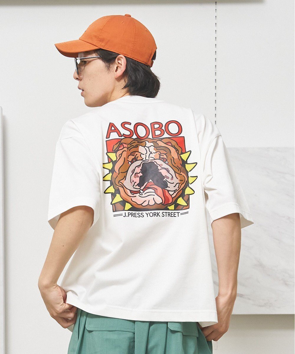 【ジェイプレスヨークストリート/J.PRESS YORK STREET】の【UNISEX】【NAO YOSHIHARAコラボ】MAIKO グラフィック Tシャツ インテリア・キッズ・メンズ・レディースファッション・服の通販 founy(ファニー) 　ファッション　Fashion　レディースファッション　Ladies' Fashion Online　トップス・カットソー　Tops/Tshirt　シャツ/ブラウス　Shirts/Blouses　ロング / Tシャツ　T-Shirts　カットソー　Cut and Sewn　春　Spring　カットソー　Cut And Sew　グラフィック　Graphic　コラボ　Collaboration　人気　Popularity　ファブリック　Fabric　フランス　France　モチーフ　Motif　ユニセックス　Unisex　S/S・春夏　Ss・Spring/Summer　夏　Summer　ホワイト系|ID: prp329100004514485 ipo3291000000032686825