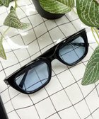 【ウィゴー/WEGO】の【ユニセックス着用ITEM】カラーレンズウェリントン ブルー|ID: prp329100004514487 ipo3291000000032096070