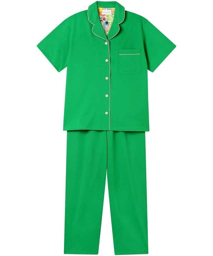 【ウンナナクール/une nana cool】の【綿混】両染ジャージ半袖パジャマ MADE WITH LIBERTY FABRIC インテリア・キッズ・メンズ・レディースファッション・服の通販 founy(ファニー) https://founy.com/ ファッション Fashion レディースファッション WOMEN トップス・カットソー Tops/Tshirt 春 Spring ジャージ Jersey パイピング Piping パジャマ Pajamas プリント Print 半袖 Short Sleeve リラックス Relax S/S・春夏 Ss・Spring/Summer おすすめ Recommend 夏 Summer |ID: prp329100004514493 ipo3291000000031895190