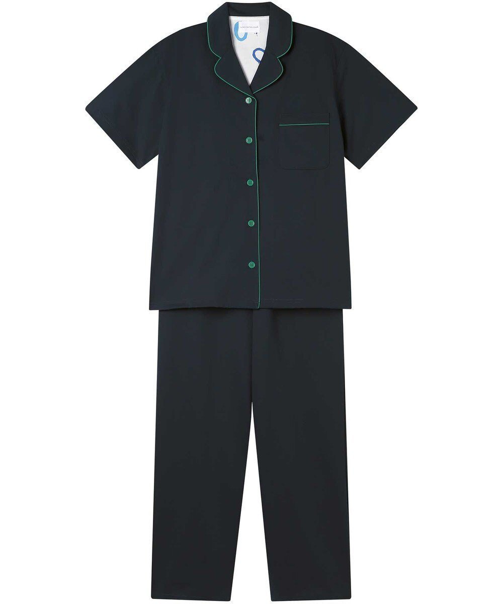 【ウンナナクール/une nana cool】の【綿混】両染ジャージ半袖パジャマ MADE WITH LIBERTY FABRIC インテリア・キッズ・メンズ・レディースファッション・服の通販 founy(ファニー) 　ファッション　Fashion　レディースファッション　WOMEN　トップス・カットソー　Tops/Tshirt　春　Spring　ジャージ　Jersey　パイピング　Piping　パジャマ　Pajamas　プリント　Print　半袖　Short Sleeve　リラックス　Relax　S/S・春夏　Ss・Spring/Summer　NEW・新作・新着・新入荷　New Arrivals　おすすめ　Recommend　夏　Summer　KO|ID: prp329100004514493 ipo3291000000031895199