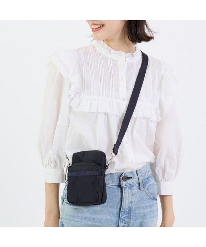 【レスポートサック/LeSportsac】のMINI PHONE BAG/ディープシーブルー インテリア・キッズ・メンズ・レディースファッション・服の通販 founy(ファニー) https://founy.com/ ファッション Fashion レディースファッション WOMEN コンパクト Compact 軽量 Lightweight ショルダー Shoulder シンプル Simple スマホ Smartphone 財布 Wallet トラベル Travel ハンカチ Handkerchief プリント Print ベーシック Basic ポケット Pocket ポシェット Pochette ポーチ Pouch 無地 Plain Color おすすめ Recommend 旅行 Travel スマホショルダーバッグ Smartphone Shoulder Bag |ID: prp329100004514536 ipo3291000000031895372