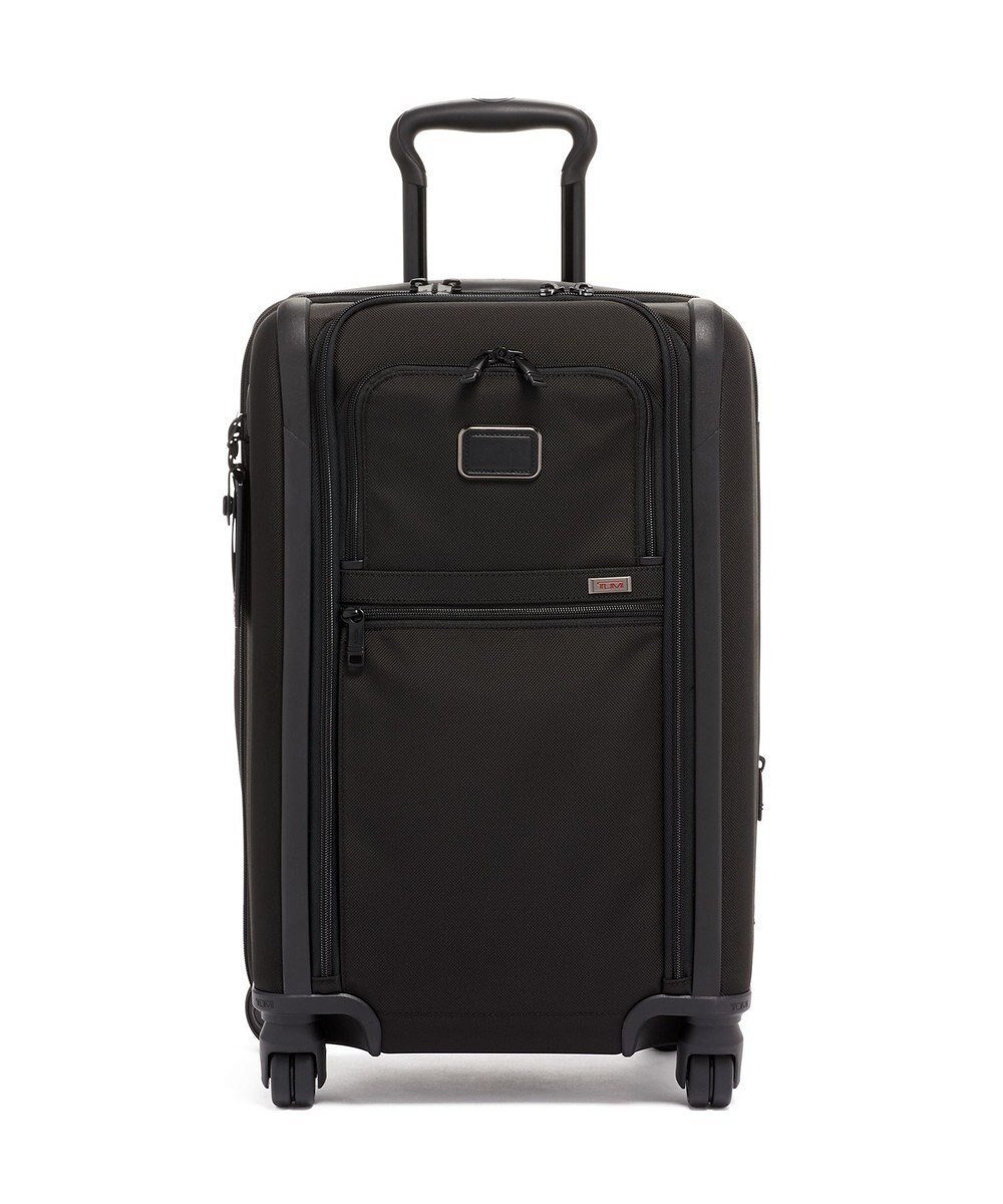 【トゥミ/TUMI】のALPHA インターナショナル・デュアル・アクセス・4ウィール・キャリーオン スーツケース(機内持ち込みサイズ) インテリア・キッズ・メンズ・レディースファッション・服の通販 founy(ファニー) 　ファッション　Fashion　レディースファッション　WOMEN　スーツ　Suits　スーツ　Suit　フロント　Front　ボトム　Bottom　ポケット　Pocket　メッシュ　Mesh　モバイル　Mobile　おすすめ　Recommend　旅行　Travel　スーツケース キャリーケース　Suitcase　ビジネス 仕事 通勤　Business　ブラック|ID: prp329100004514557 ipo3291000000031895467