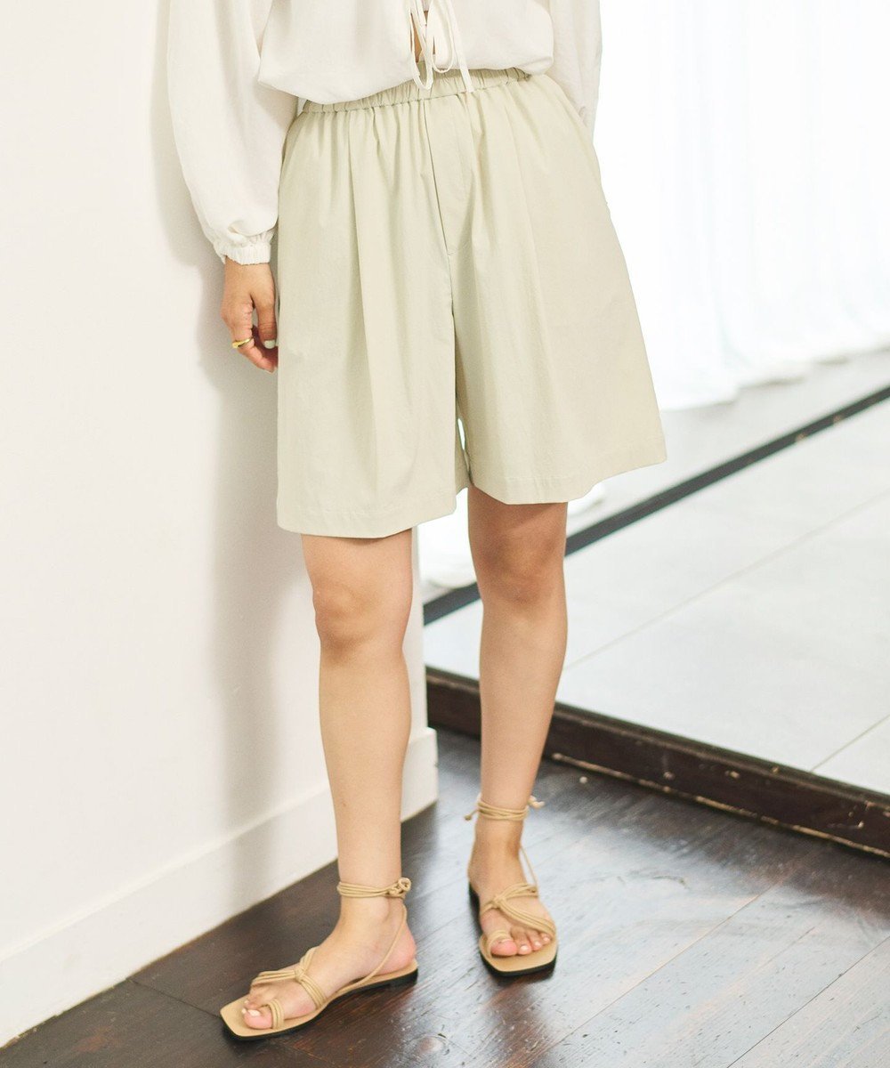 【ハッシュニュアンス/#Newans】の〈亀恭子さんコラボ〉【UVカット・撥水】ハーフパンツラッシュガード 人気、トレンドファッション・服の通販 founy(ファニー) 　ファッション　Fashion　レディースファッション　WOMEN　パンツ　Pants　ハーフ / ショートパンツ　Short Pants　コラボ　Collaboration　シンプル　Simple　ストレッチ　Stretch　ハーフ　Half　ポケット　Pocket　 other-1|ID: prp329100004514774 ipo3291000000031897726