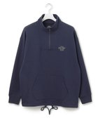 【ジェイプレスヨークストリート/J.PRESS YORK STREET】の【UNISEX】スタンド ハーフジップ プルオーバー スウェット ネイビー系|ID: prp329100004514885 ipo3291000000031899187