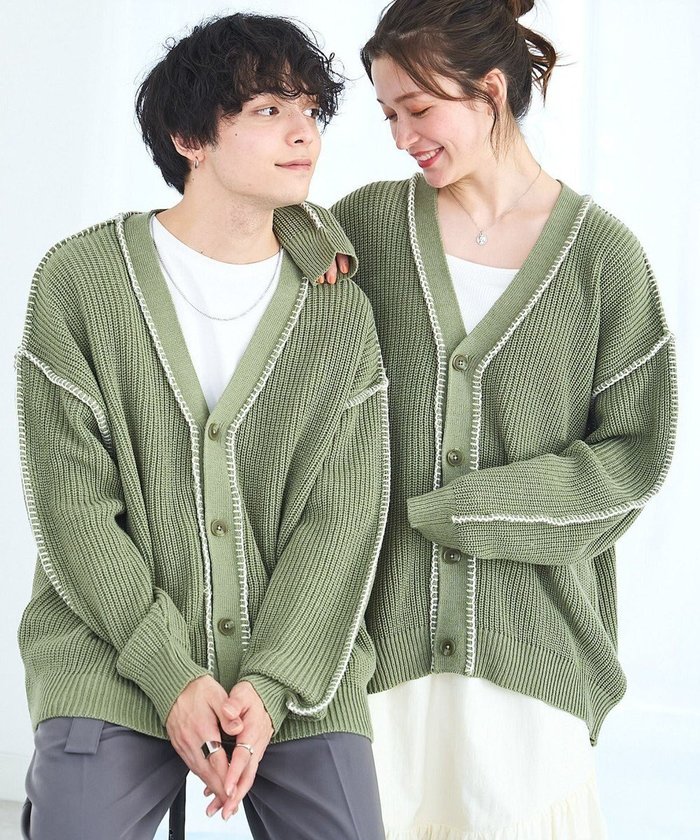 【ウィゴー/WEGO】のハンドステッチカーディガン インテリア・キッズ・メンズ・レディースファッション・服の通販 founy(ファニー) https://founy.com/ ファッション Fashion レディースファッション WOMEN トップス・カットソー Tops/Tshirt カーディガン Cardigans 春 Spring カーディガン Cardigan 今季 This Season シンプル Simple スマホ Smartphone スラックス Slacks デニム Denim ビッグ Big フェミニン Feminine 羽織 Haori ワイド Wide 冬 Winter S/S・春夏 Ss・Spring/Summer プチプライス・低価格 Affordable おすすめ Recommend 夏 Summer |ID: prp329100004514952 ipo3291000000031900307