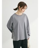 【グリーンパークス/Green Parks】のドロストドッキング長袖プルオーバー Gray|ID: prp329100004514955 ipo3291000000031900443