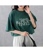 【ウィゴー/WEGO】の【新色追加/手洗い可】グラフィックショートT グリーン|ID: prp329100004514958 ipo3291000000031900481