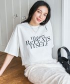 【ウィゴー/WEGO】の【新色追加/手洗い可】グラフィックショートT オフホワイト|ID: prp329100004514958 ipo3291000000031900483