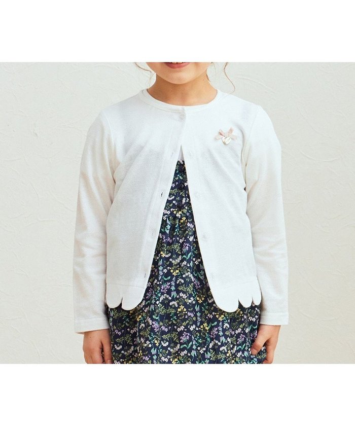 【エニファム/any FAM / KIDS】の接触冷感 UVケア カーディガン インテリア・キッズ・メンズ・レディースファッション・服の通販 founy(ファニー) https://founy.com/ ファッション Fashion キッズファッション KIDS トップス・カットソー Tops/Tees/Kids 春 Spring 洗える Washable カーディガン Cardigan スカラップ Scalloped 長袖 Long Sleeve ポケット Pocket 羽織 Haori リボン Ribbon ワンポイント One Point S/S・春夏 Ss・Spring/Summer 夏 Summer |ID: prp329100004515125 ipo3291000000031961449