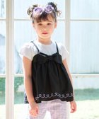 【エニファム/any FAM / KIDS】のキャミソール ドッキングTシャツ ブラック|ID: prp329100004515131 ipo3291000000032633354