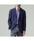 【ジェイ プレス/J.PRESS / MEN】の【WEB・一部店舗限定】ウールリネンチェック ジャケット 人気、トレンドファッション・服の通販 founy(ファニー) ファッション Fashion メンズファッション MEN アウター Coats Outerwear/Men テーラードジャケット Tailored Jackets ジャケット Jacket リネン Linen 夏 Summer 春 Spring S/S・春夏 Ss・Spring/Summer thumbnail ネイビー系4|ID: prp329100004515136 ipo3291000000031902065