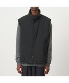 【エイトン/ATON】のTECHNO COTTON リサイクルウールパテッドベスト - UNISEX 人気、トレンドファッション・服の通販 founy(ファニー) ファッション Fashion レディースファッション WOMEN アウター Coat Outerwear ジャケット Jackets カシミヤ Cashmere ジャケット Jacket スタンド Stand タフタ Taffeta ダウン Down ベスト Vest ユニセックス Unisex ラウンド Round A/W・秋冬 Aw・Autumn/Winter・Fw・Fall-Winter thumbnail BLACK|ID: prp329100004515145 ipo3291000000031961900