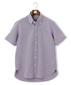 【ジェイ プレス/J.PRESS / MEN】の過酷な夏を乗り切るマストな1着!【 高通気性 / 軽量 / ノンアイロン / 撥水】【BEAT HEAT SYSTEM】半袖シャツ / B.D. パープル系3|ID: prp329100004515148 ipo3291000000032633653