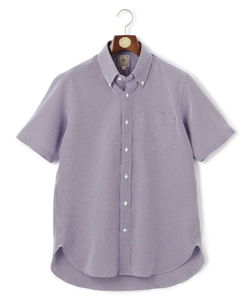 【ジェイ プレス/J.PRESS / MEN】の過酷な夏を乗り切るマストな1着!【 高通気性 / 軽量 / ノンアイロン / 撥水】【BEAT HEAT SYSTEM】半袖シャツ / B.D. インテリア・キッズ・メンズ・レディースファッション・服の通販 founy(ファニー) 　ファッション　Fashion　メンズファッション　Men's Style Online　トップス・カットソー　Tops/Tshirt/Men　シャツ　Shirts　インナー　Inner　春　Spring　軽量　Lightweight　ドレス　Dress　パープル　Purple　半袖　Short Sleeve　ミックス　Mix　S/S・春夏　Ss・Spring/Summer　再入荷　Restock/Back In Stock/Re Arrival　おすすめ　Recommend　夏　Summer　ビジネス 仕事 通勤　Business　パープル系3|ID: prp329100004515148 ipo3291000000032633653