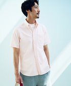 【ジェイ プレス/J.PRESS / MEN】の過酷な夏を乗り切るマストな1着!【 高通気性 / 軽量 / ノンアイロン / 撥水】【BEAT HEAT SYSTEM】半袖シャツ / B.D. ピンク系1|ID: prp329100004515148 ipo3291000000033474717