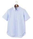 【ジェイ プレス/J.PRESS / MEN】の過酷な夏を乗り切るマストな1着!【 高通気性 / 軽量 / ノンアイロン / 撥水】【BEAT HEAT SYSTEM】半袖シャツ / B.D. サックスブルー系1|ID: prp329100004515148 ipo3291000000033474719