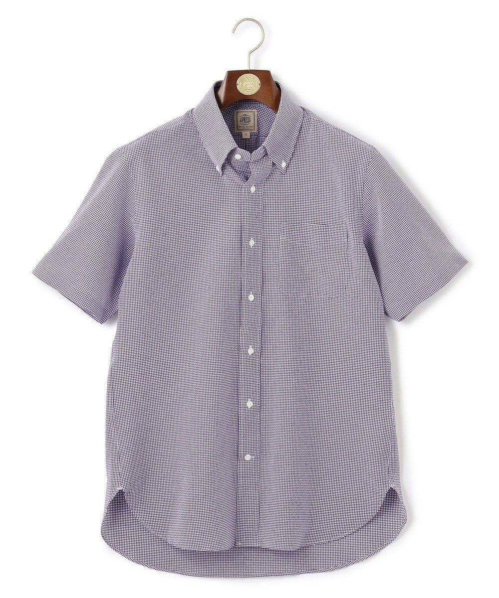 【ジェイ プレス/J.PRESS / MEN】の過酷な夏を乗り切るマストな1着!【 高通気性 / 軽量 / ノンアイロン / 撥水】【BEAT HEAT SYSTEM】半袖シャツ / B.D. インテリア・キッズ・メンズ・レディースファッション・服の通販 founy(ファニー) 　ファッション　Fashion　メンズファッション　Fashion for Men　トップス・カットソー　Cut & Sew Tops　メンズシャツ　Shirts　インナー　Innerwear　春　Spring　軽量　Lightweight, Ultra Light　スマート　Smart, Elegant　ドレス　Dress, One-Piece　パープル　Purple, Violet　半袖　Short Sleeve, Half Sleeve　ミックス　Mix, Mixed Style　S/S・春夏　SS, Spring/Summer, Warm Season　再入荷　Restock / Back in Stock　おすすめ　Recommended / Our Picks　夏　Summer　ビジネス 仕事 通勤　Business / Work / Commuting　パープル系3|ID: prp329100004515148 ipo3291000000033474721